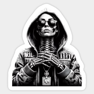 Bones Rapper Sticker